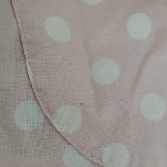 Vintage Laura Ashley Pink Polka Dot Cottagecore Coquette Girly Jumpsuit/Jumper - Picture 13 of 14